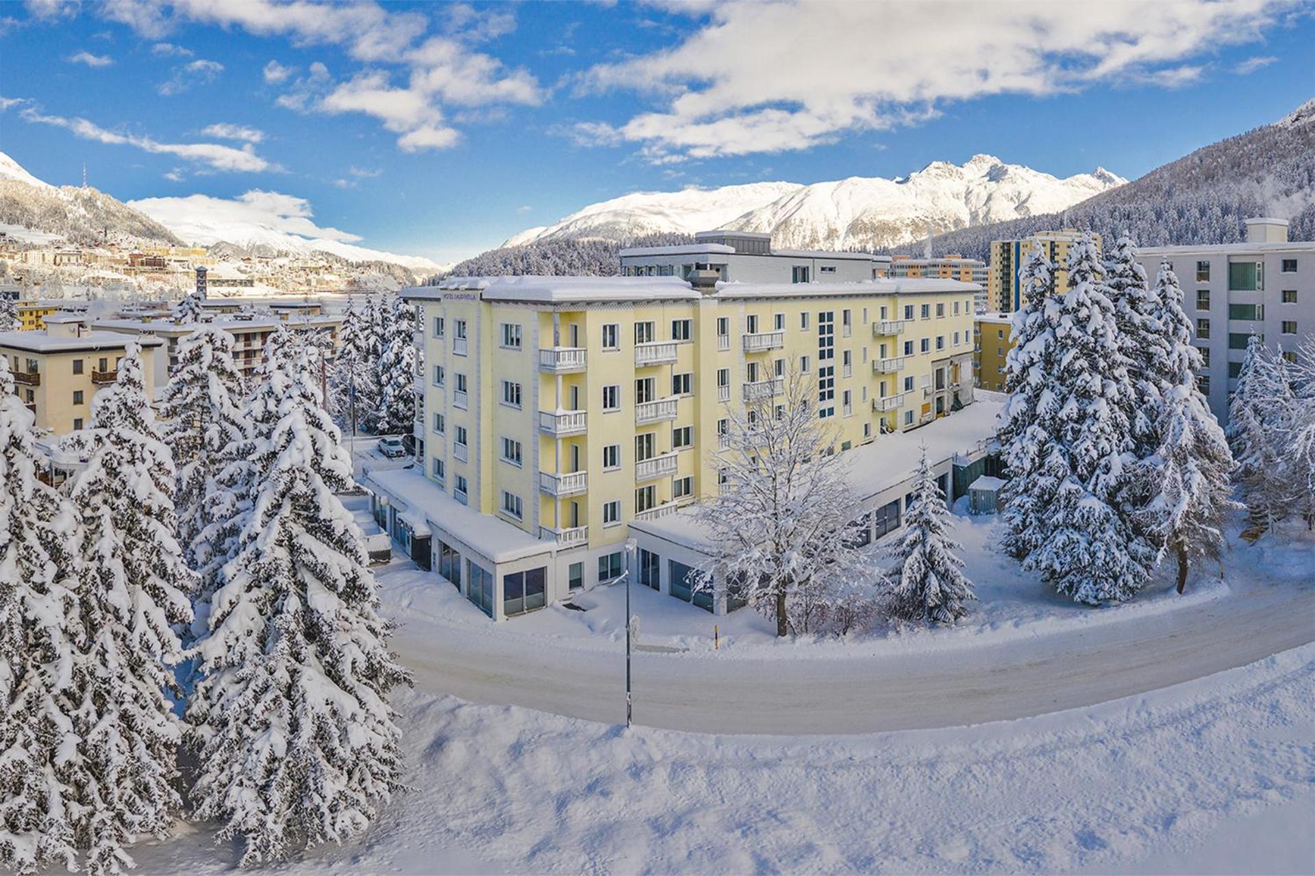 Hotel Laudinella Sankt Moritz Esterno foto